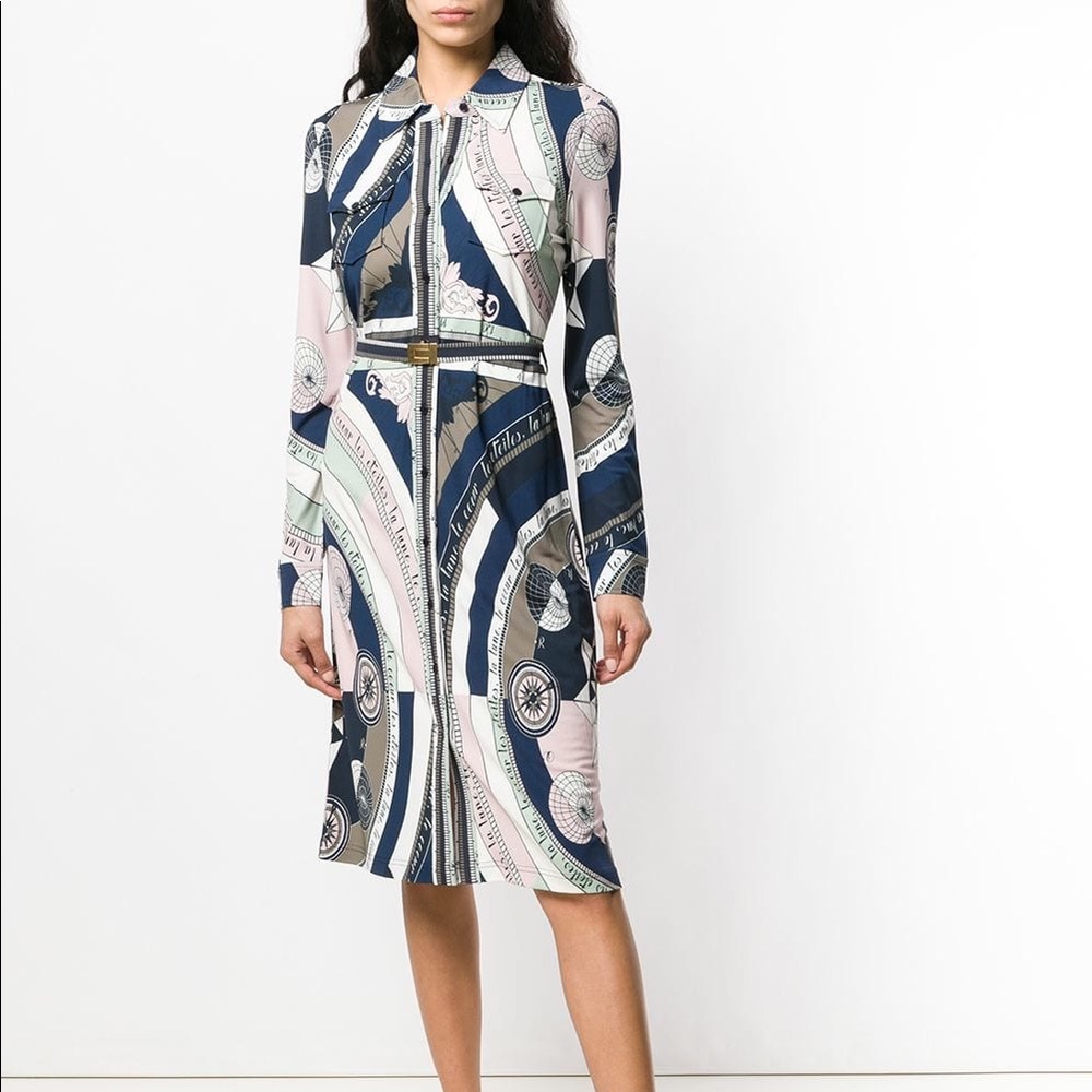 TORY BURCH Crista Belted Shirtdress XS